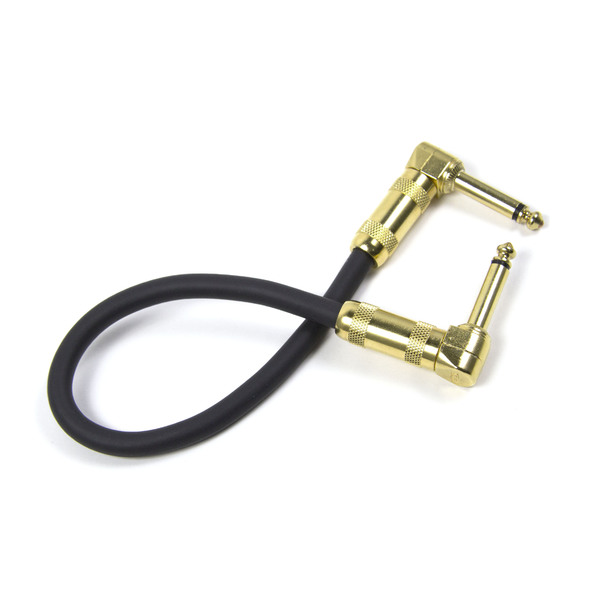 Гитарный патч Analysis Plus Black Oval G&H Plug Gold 0.3 m (угловой/угловой)